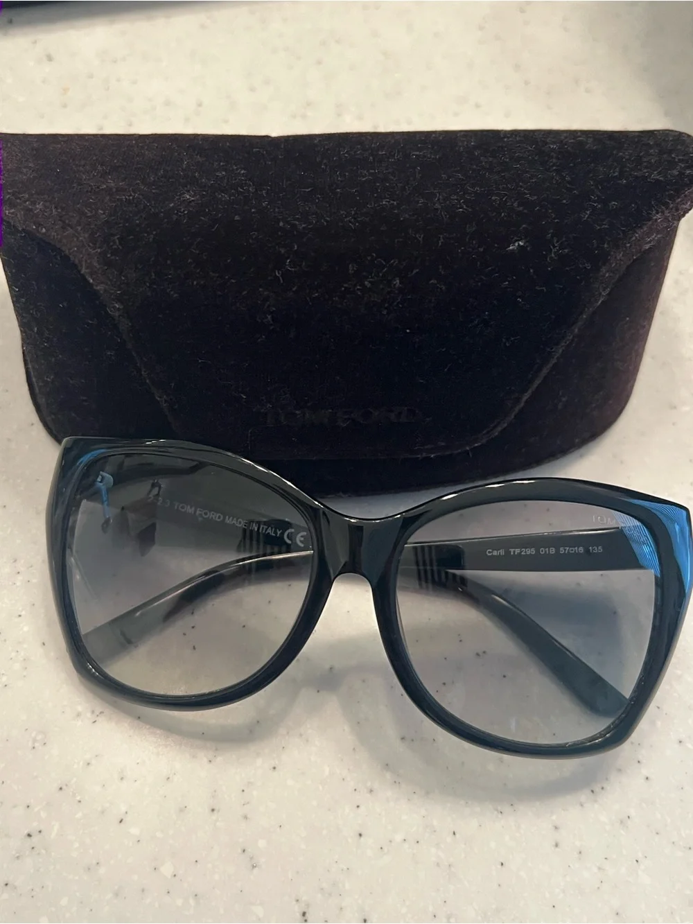 Tom Ford Carli Women's Oversized Sunglasses